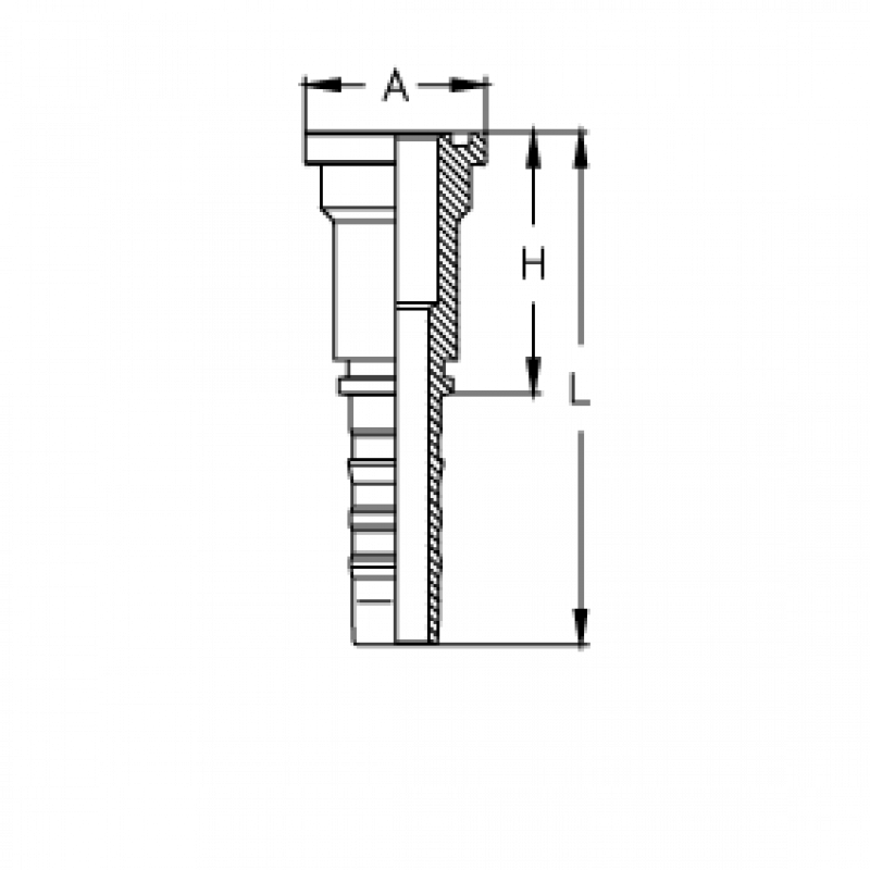 Фитинг DN 38 SFS 2 79.4 СS