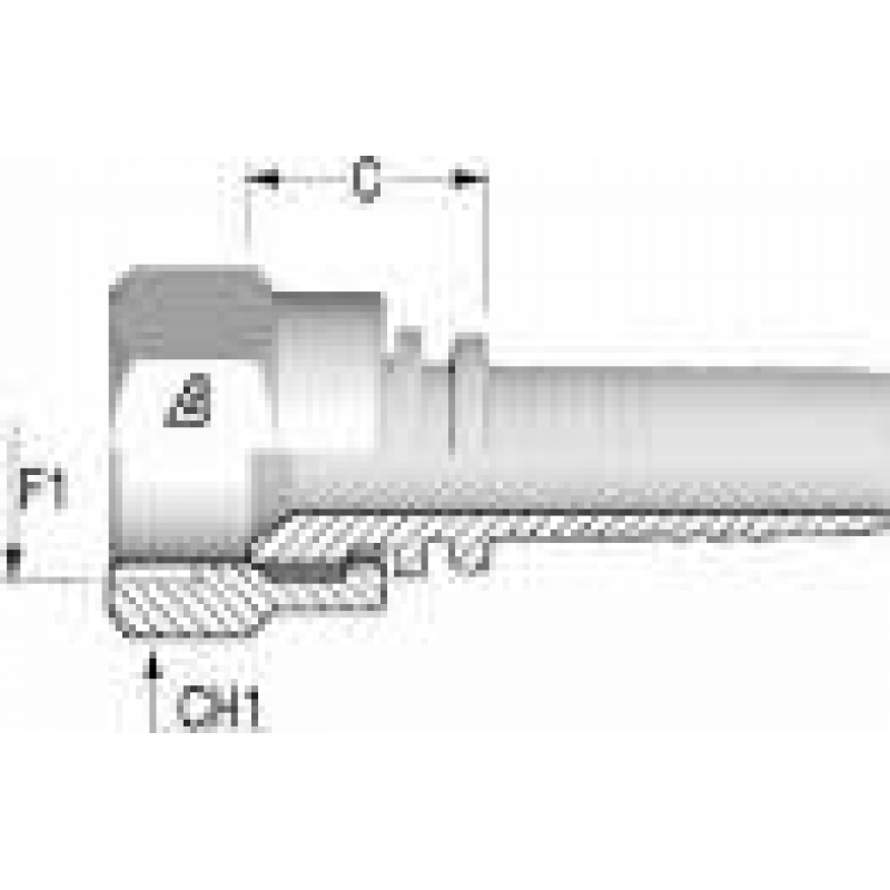 Фитинг DN 25 JIC (Г) 1.1/16