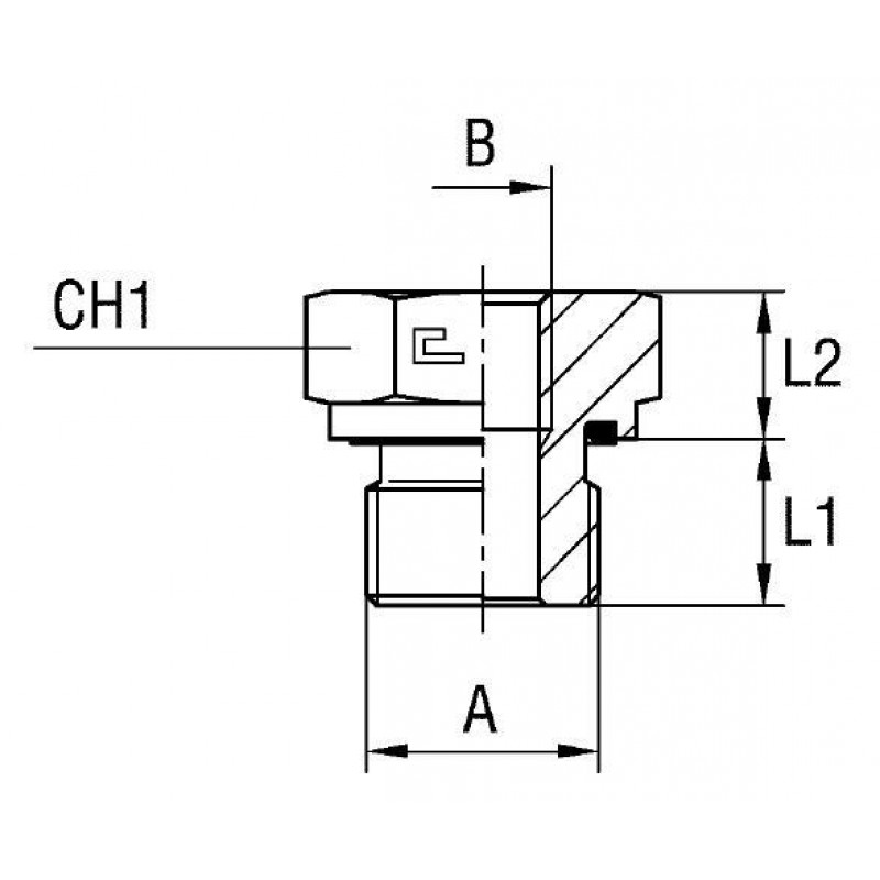 Соединение PFE BSP 1.1/2" BSP 3/4&q...