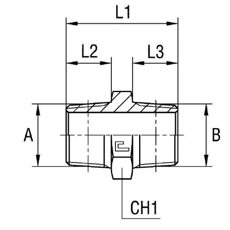 Соединение P BSPT 3/4" BSPT 3/4&quo...