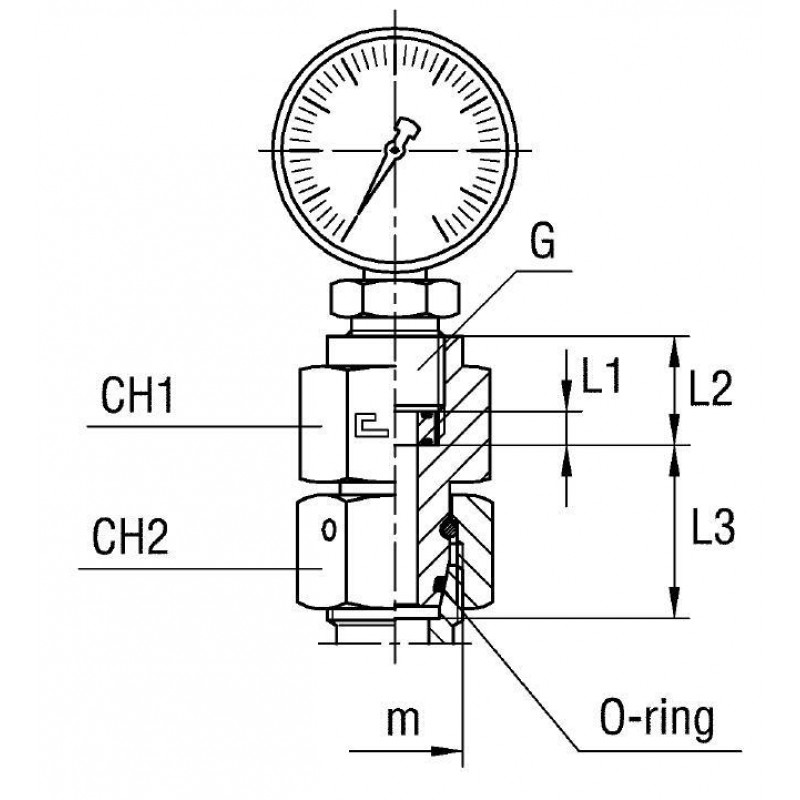 Соединение GCN DL12 М18х1.5 BSP 1/4 (�...