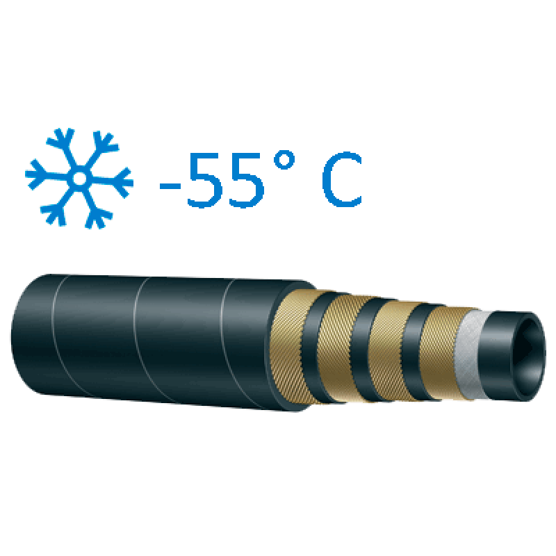 РВД 4SH DN 25 P=380 (-55°C)