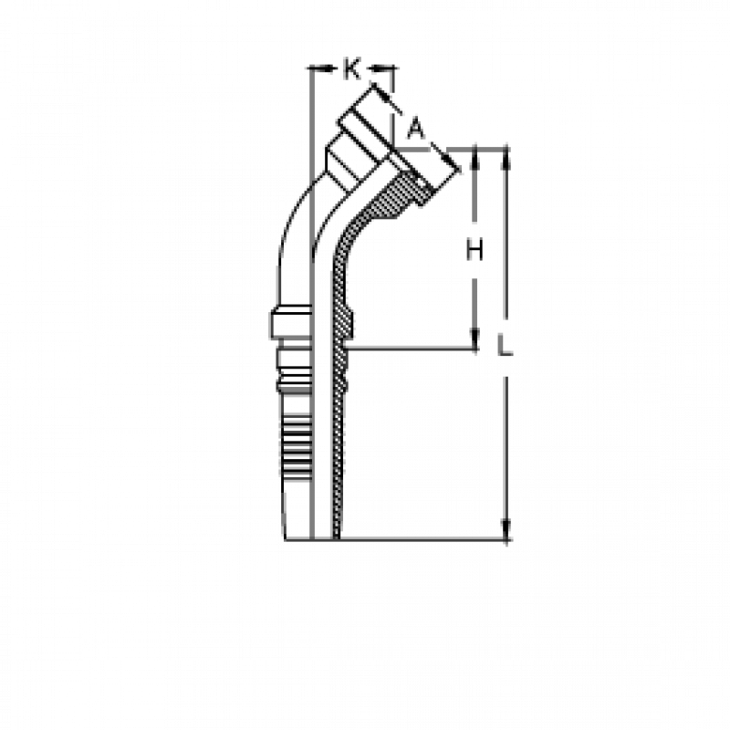 Фитинг DN 32 SFS 1.1/2 63.5 (45) Interlock
