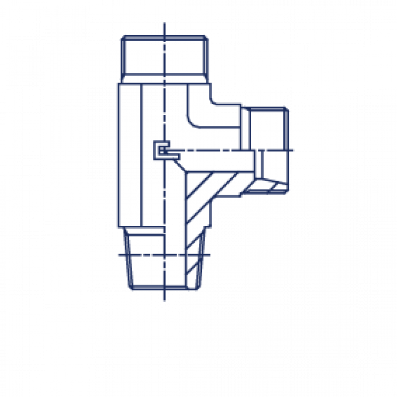 Штуцер FLC DS25 NPT1" (корпус)