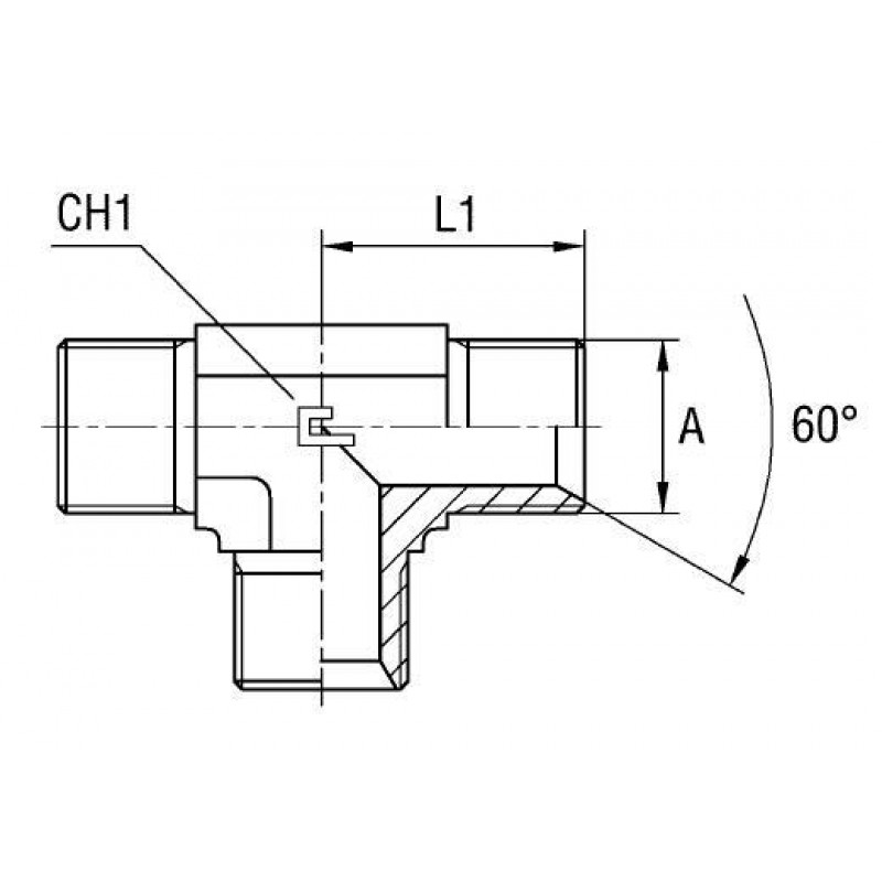 Соединение PT BSP 3/4"