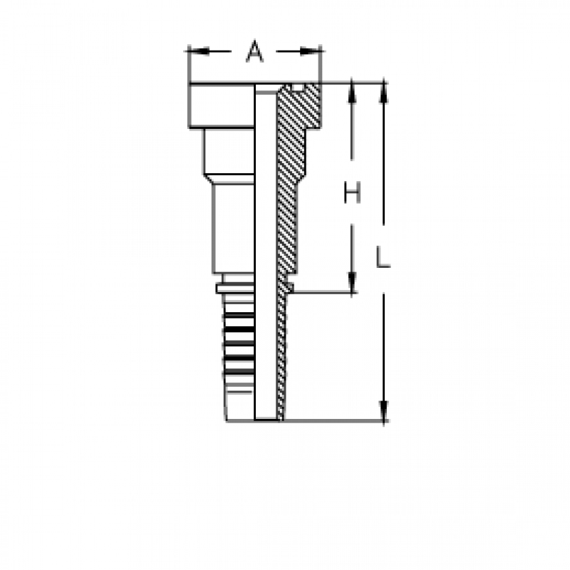 Фитинг DN 25 SFS CAT 1.1/4 54