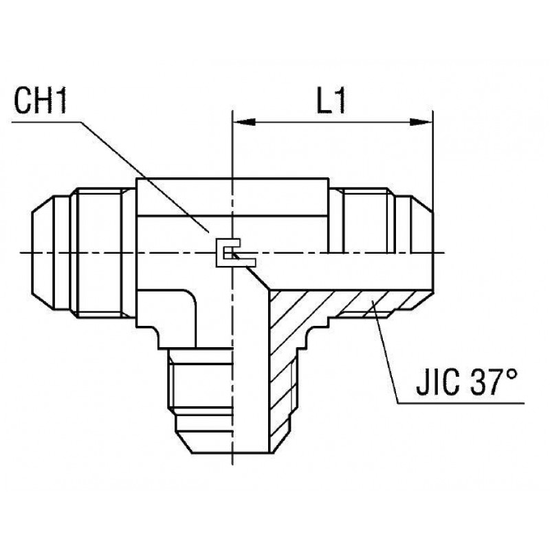 Соединение PT JIC 1.5/8"