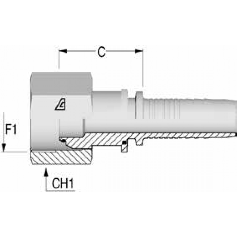 Фитинг DN 25 BSP (Г) 1