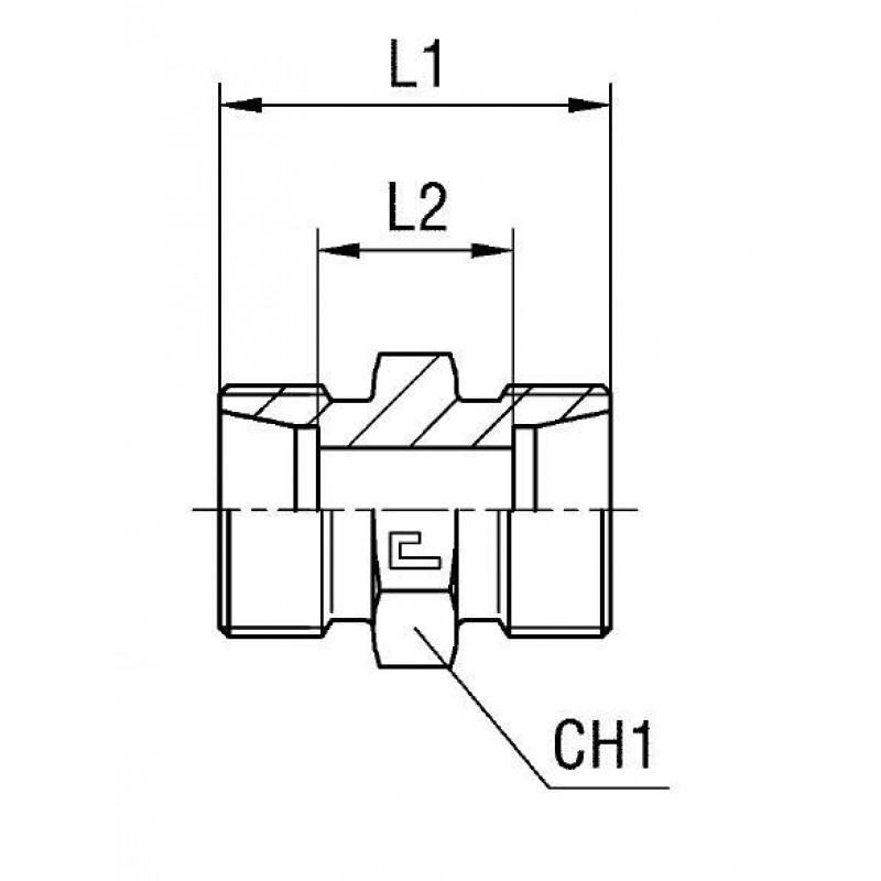 Соединение P DL22 M30х2 (корпус)