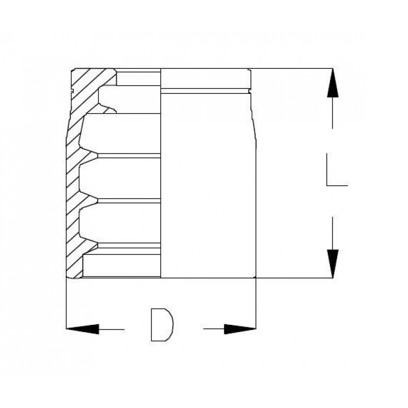 Муфта DN 10 1SN/2SC