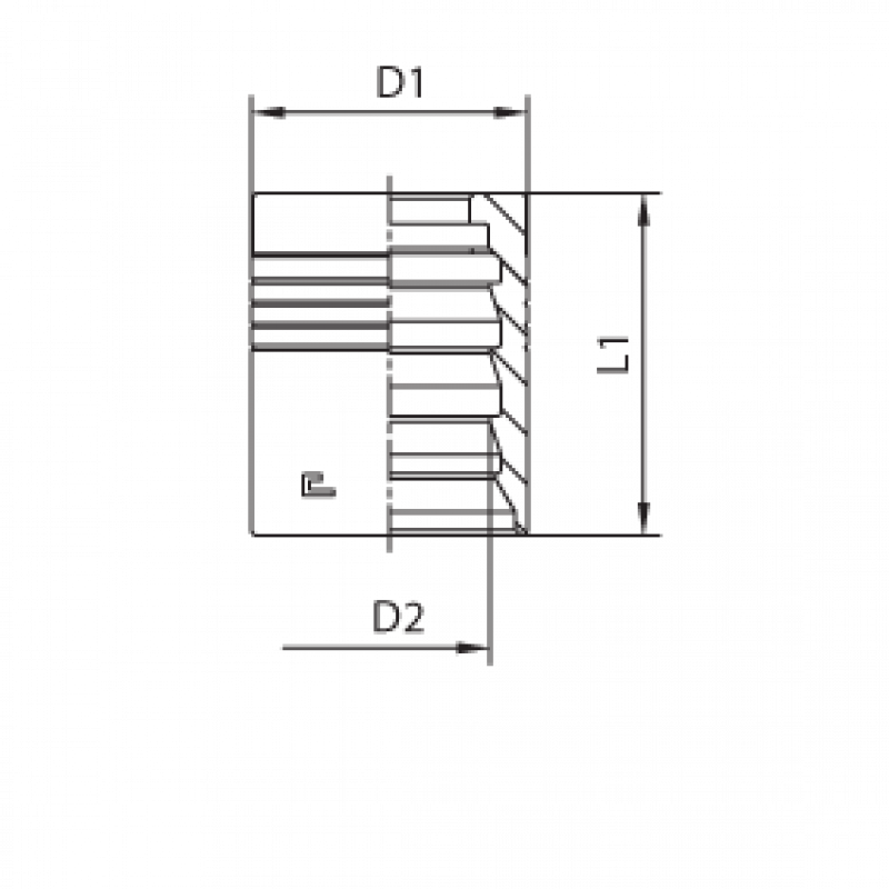 Муфта DN 50 4SH NEW