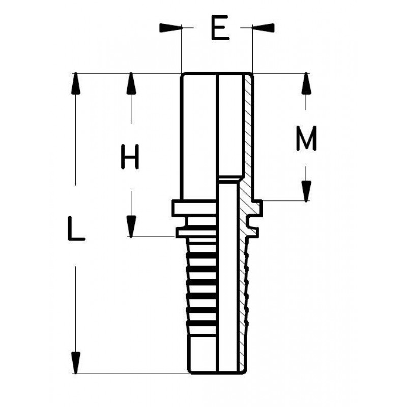 Фитинг DN 08 BEL (Ш) 10