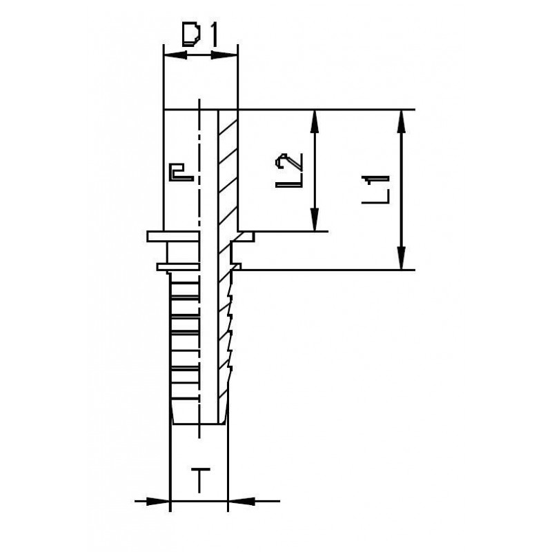 Фитинг DN 06 BEL (Ш) 8