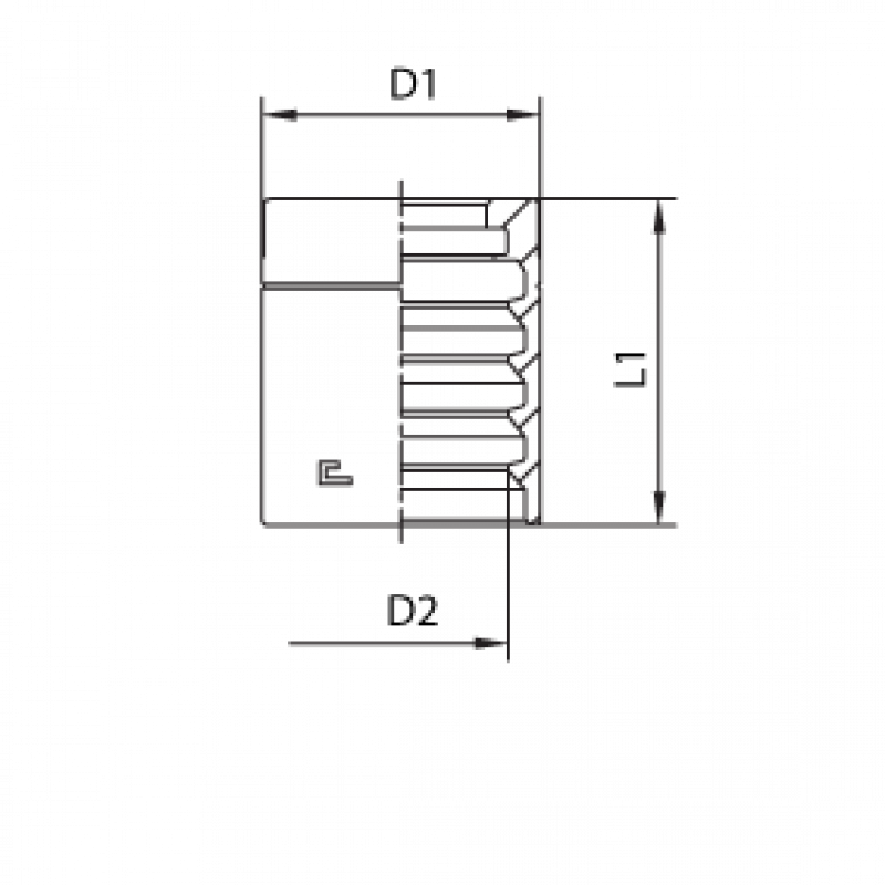 Муфта DN 16 1SN/2SC NEW